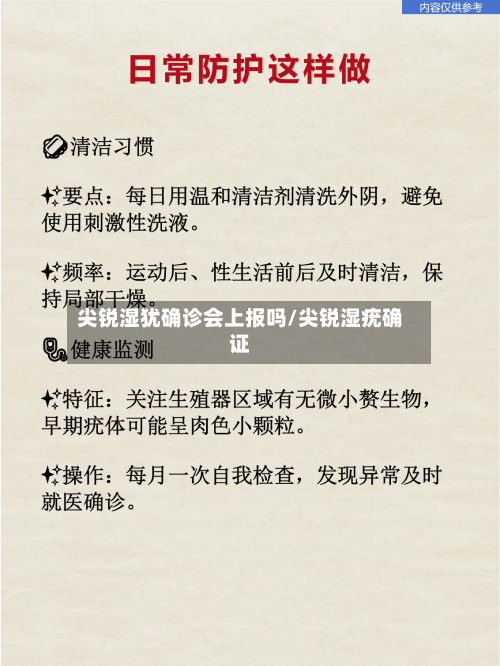 尖锐湿犹确诊会上报吗/尖锐湿疣确证
