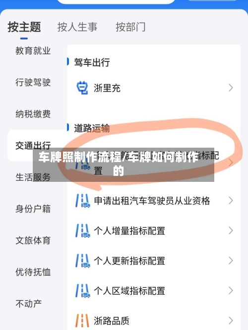 车牌照制作流程/车牌如何制作的-第2张图片