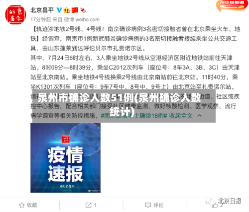 泉州市确诊人数51例(泉州确诊人数统计)-第1张图片