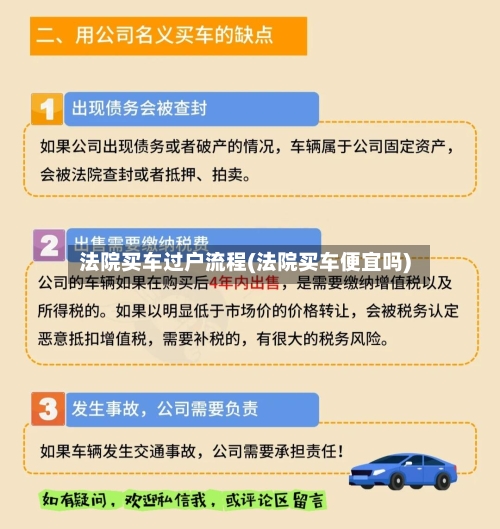 法院买车过户流程(法院买车便宜吗)-第2张图片